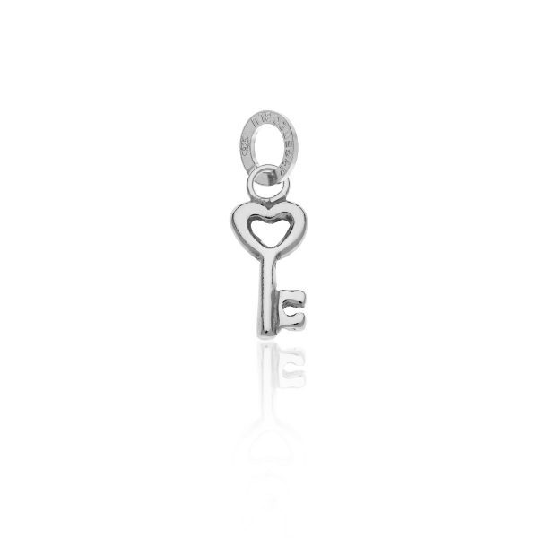 Love Key Argento 925 Anticato